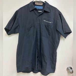 Space X Men’s L button Down